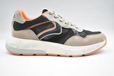 Voile Blanche Trainers Model Shine In Suede Leather And Fabric In Multi