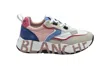 Voile Blanche Flat Shoes With Laced Closure In Grey