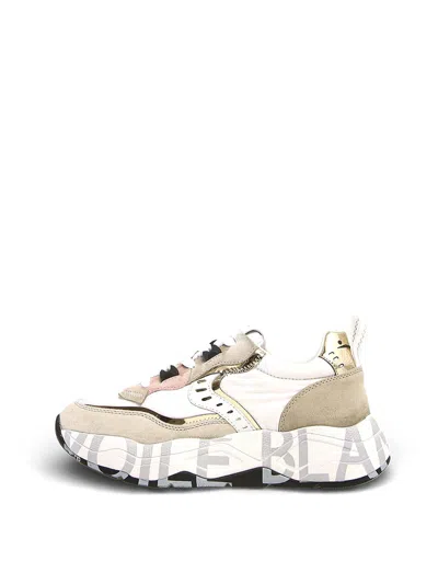 Voile Blanche White Sneakers In Multi