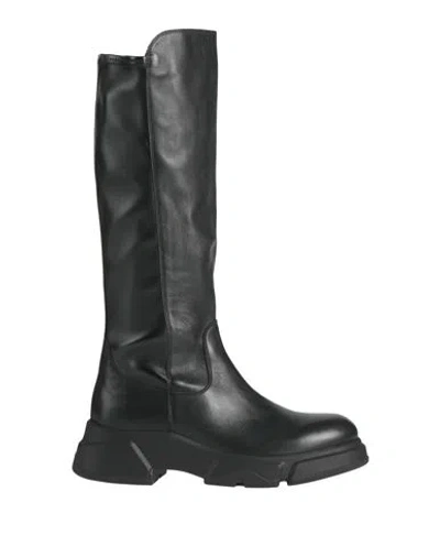 Voile Blanche Woman Boot Black Size 7 Leather