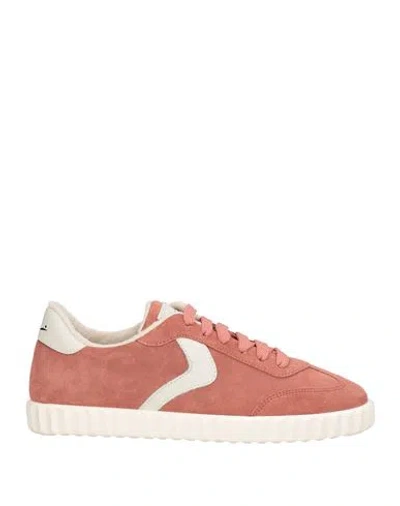 Voile Blanche Woman Sneakers Antique Rose Size 6 Leather In Pink