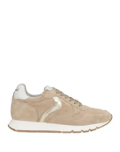 Voile Blanche Woman Sneakers Beige Size 12 Leather