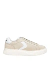 Voile Blanche Woman Sneakers Beige Size 8 Goat Skin