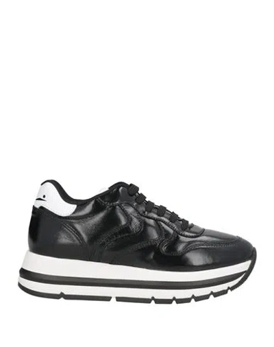 Voile Blanche Woman Sneakers Black Size 5 Leather
