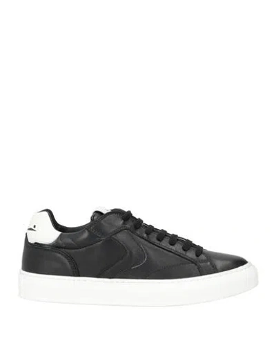 Voile Blanche Woman Sneakers Black Size 7 Leather
