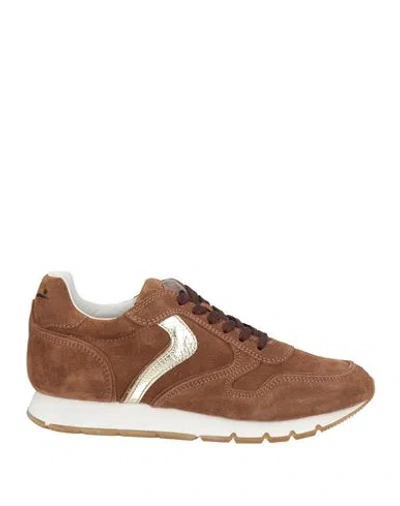 Voile Blanche Woman Sneakers Brown Size 8 Leather