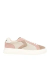Voile Blanche Woman Sneakers Dove Grey Size 8 Calfskin In Grey