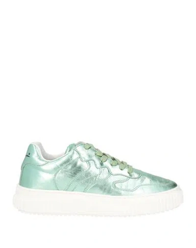 Voile Blanche Woman Sneakers Green Size 7 Goat Skin