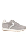 Voile Blanche Woman Sneakers Grey Size 10 Soft Leather In Gold
