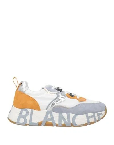 Voile Blanche Woman Sneakers Light Blue Size 8 Leather, Textile Fibers In Purple