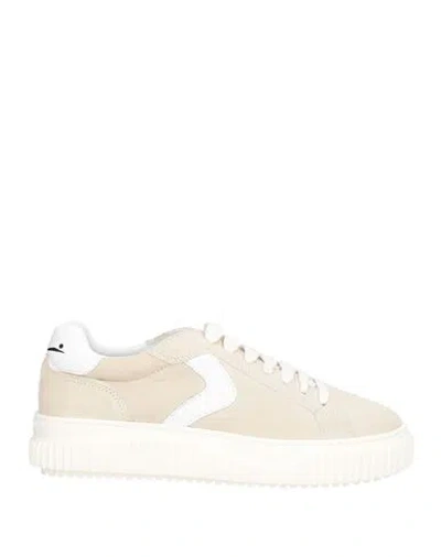 Voile Blanche Woman Sneakers Light Grey Size 7 Leather In Gray
