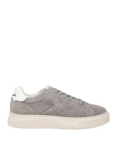 Voile Blanche Woman Sneakers Light Grey Size 9 Leather In Gray