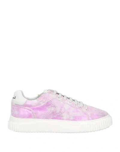 Voile Blanche Woman Sneakers Lilac Size 6 Leather In Purple
