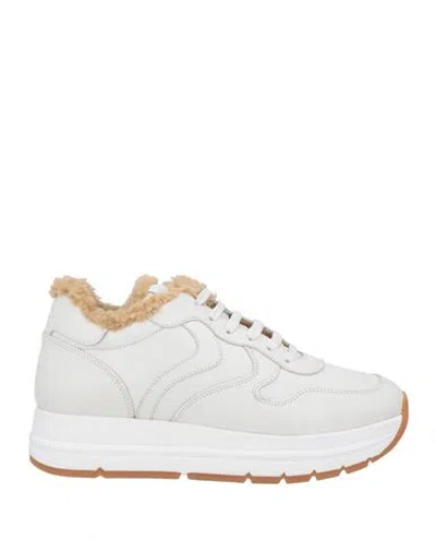 Voile Blanche Woman Sneakers Off White Size 10 Leather