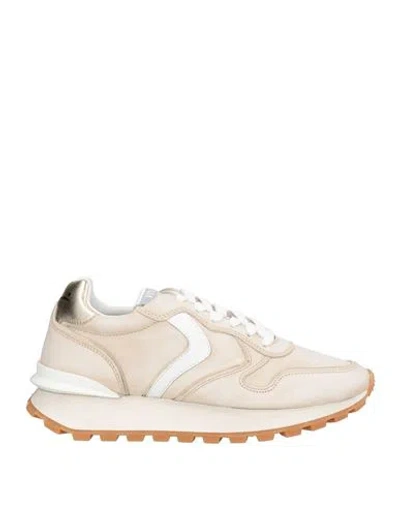 Voile Blanche Woman Sneakers Off White Size 7 Leather In Neutral