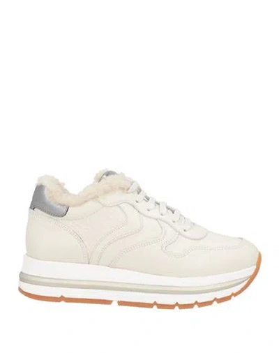 Voile Blanche Woman Sneakers Off White Size 8 Leather