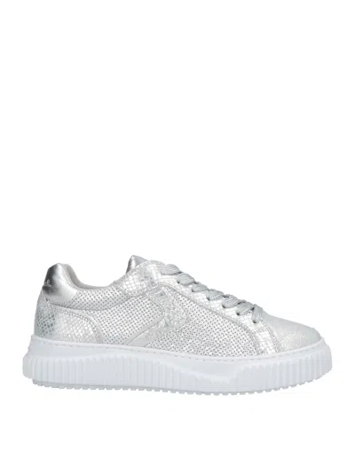 Voile Blanche Sneakers In Silver