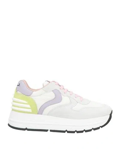 Voile Blanche Woman Sneakers Sky Blue Size 8 Leather, Nylon