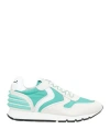 Voile Blanche Woman Sneakers Turquoise Size 7 Leather In Blue