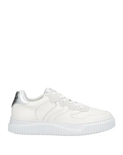 Voile Blanche Woman Sneakers White Size 10 Leather