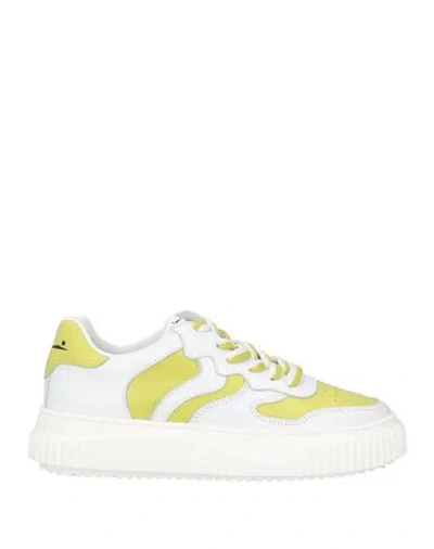Voile Blanche Woman Sneakers White Size 7 Calfskin