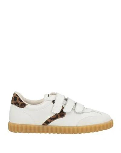 Voile Blanche Woman Sneakers White Size 7 Calfskin