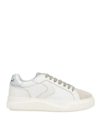 Voile Blanche Woman Sneakers White Size 7 Leather