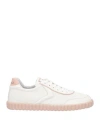 Voile Blanche Woman Sneakers White Size 8 Leather In White