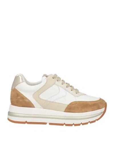 Voile Blanche Woman Sneakers White Size 8 Leather