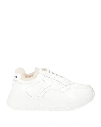 Voile Blanche Woman Sneakers White Size 9 Leather