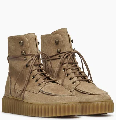 Voile Blanche Women's Tissa Suede Boot In Light Brown