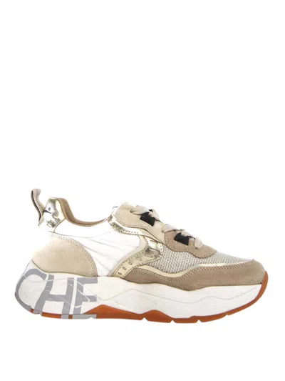 Voile Blanche Sneakers Beige In Multi