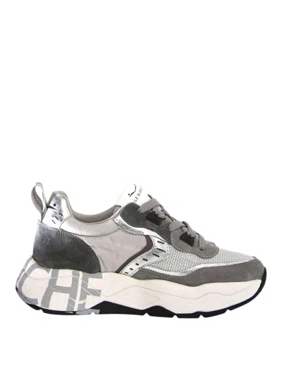 Voile Blanche Sneakers Grigio In Gray