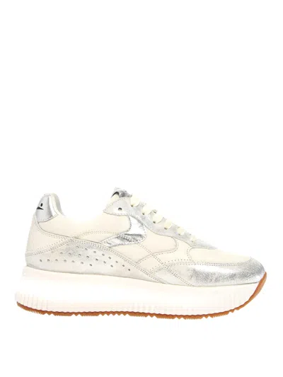 Voile Blanche Sneakers In Silver