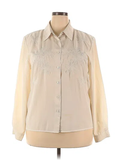 Pre-owned Voir Collection Long Sleeve Blouse