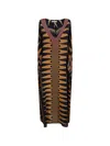 Volantis Roller Graphic-print Silk Kaftan In Multi