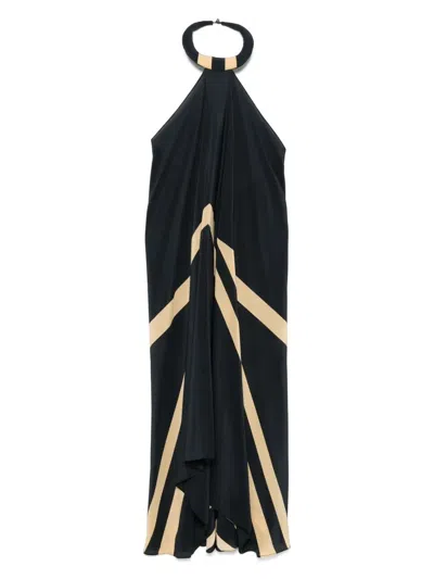 Volantis Pleated Midi Dress