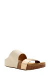 Volatile Campfire Two-strap Sandal In Ivory