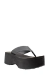 Volatile Cressida Platform Sandal In Black
