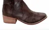 Volatile Drexel Genuine Leather Bootie In Khaki In Multi
