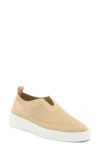 Volatile Sunday Stretch Knit Slip-on Sneaker In Beige