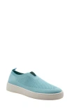 Volatile Sunday Stretch Knit Slip-on Sneaker In Blue