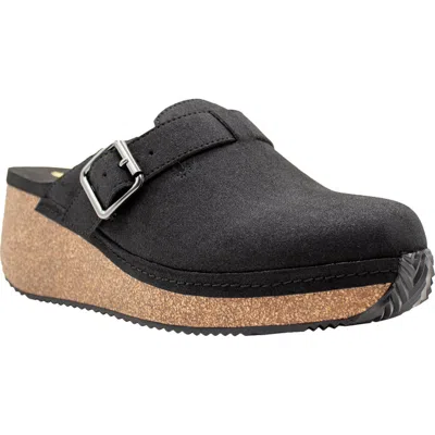 Volatile Thayer Platform Wedge Clog In Black
