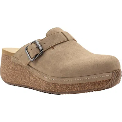 Volatile Thayer Platform Wedge Clog In Sand