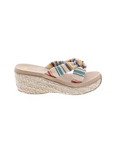 Pre-owned Volatile Wedges In Ivory