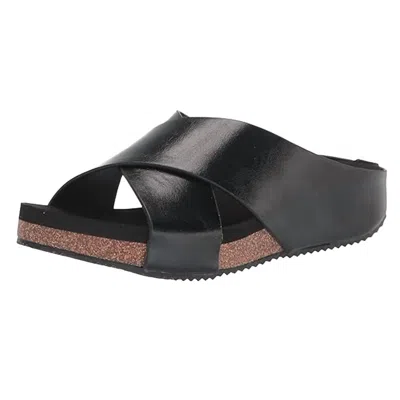 Volatile Women's Ablette Wedge Slip On Sandals In Black