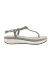 Volatile Calypso T-strap Sandal In Silver