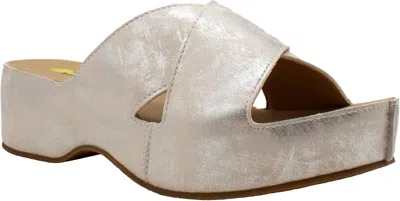 Volatile Women's Edith Sandals In Silver In White