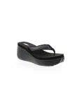 Volatile Women's Frappachino Wedge Sandals In Black