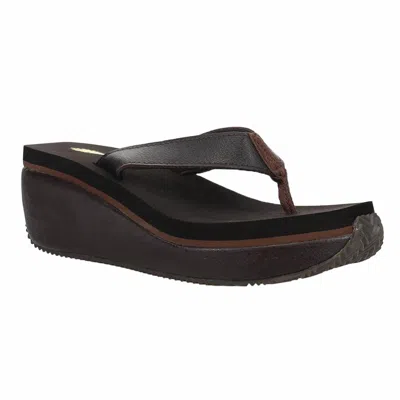 Volatile Women's Frappachino Wedge Sandals In Brown Pv103